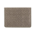 Grey Leather Cardholder Garnata