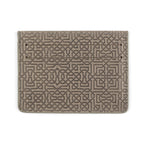 Grey Leather Cardholder Garnata
