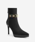 Regalia Charm Stiletto Platform Ankle Boot - Black / US 6.5 | EU 37 | UK 4.5