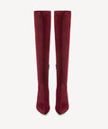 Minimalist Zipper Pointed Toe High Boot