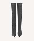 VersaStyle Pointed Toe Block Heel Over-the-Knee Boot