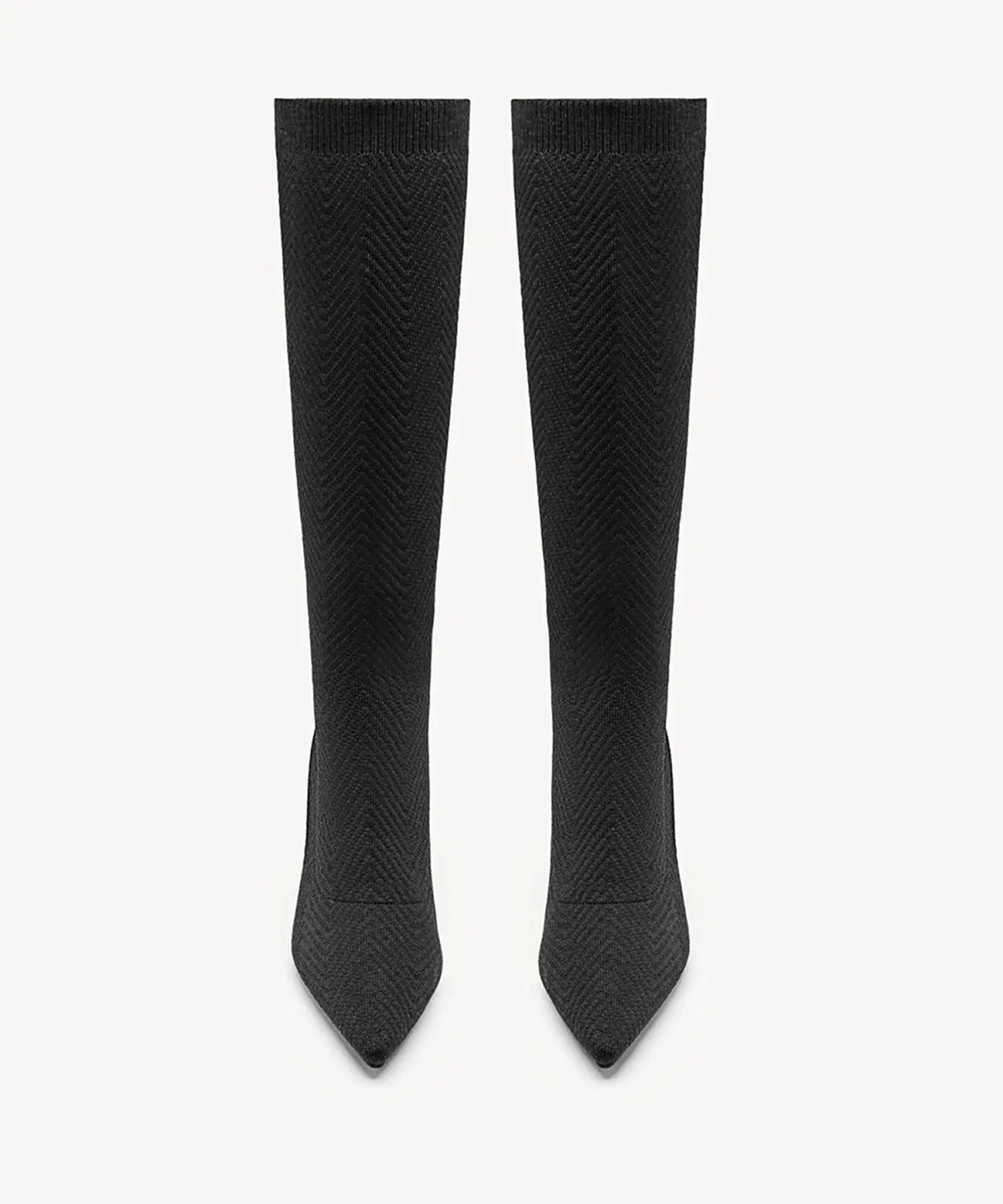 ThermoGrace Pointed Toe Heeled High Boot