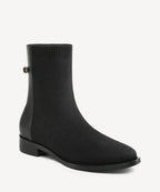 EaseWalk Round Toe Sock Flat Ankle Boot