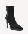SassyMove Pointed Toe Soles Ankle Boot - Black / US 6.5 | EU 37 | UK 4.5