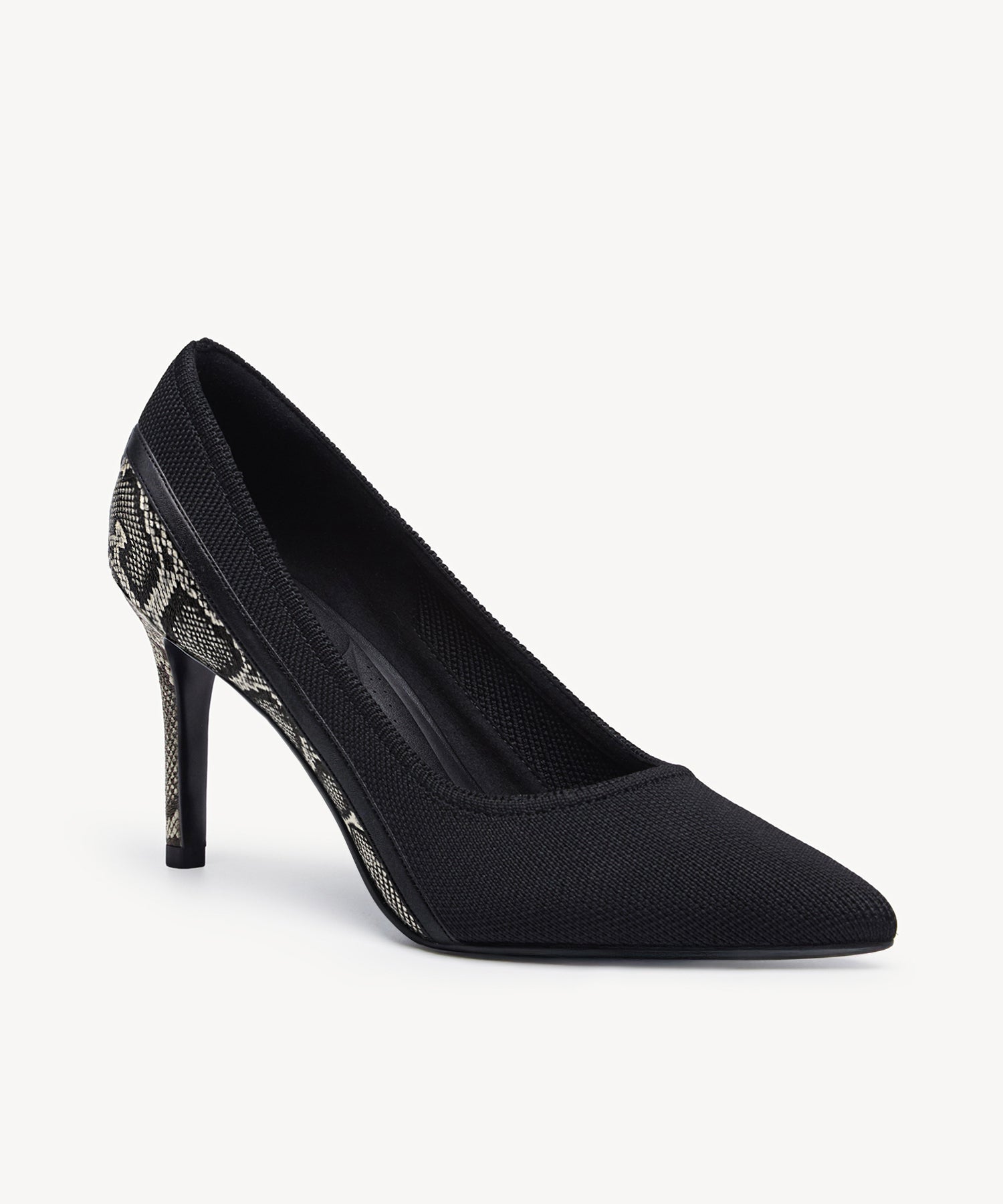 SerpentChic Pointed Toe Heeled Pump - Black / US 8.5 | EU 39.5 | UK 6.5