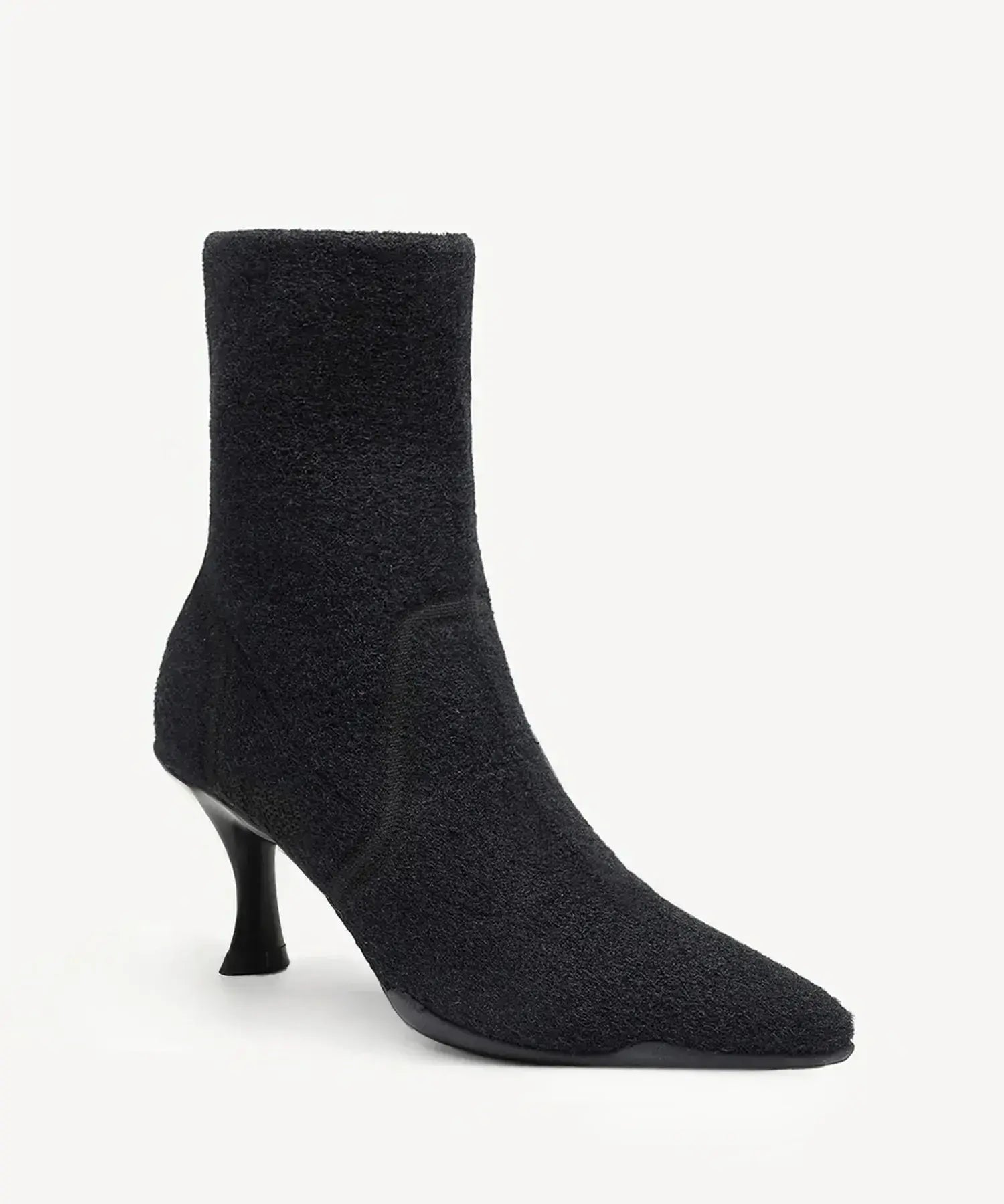 BelleVoyage Warm-Lined Pointed Toe Stiletto Ankle Boot - MoonNight / US 7 | EU 37.5 | UK 5