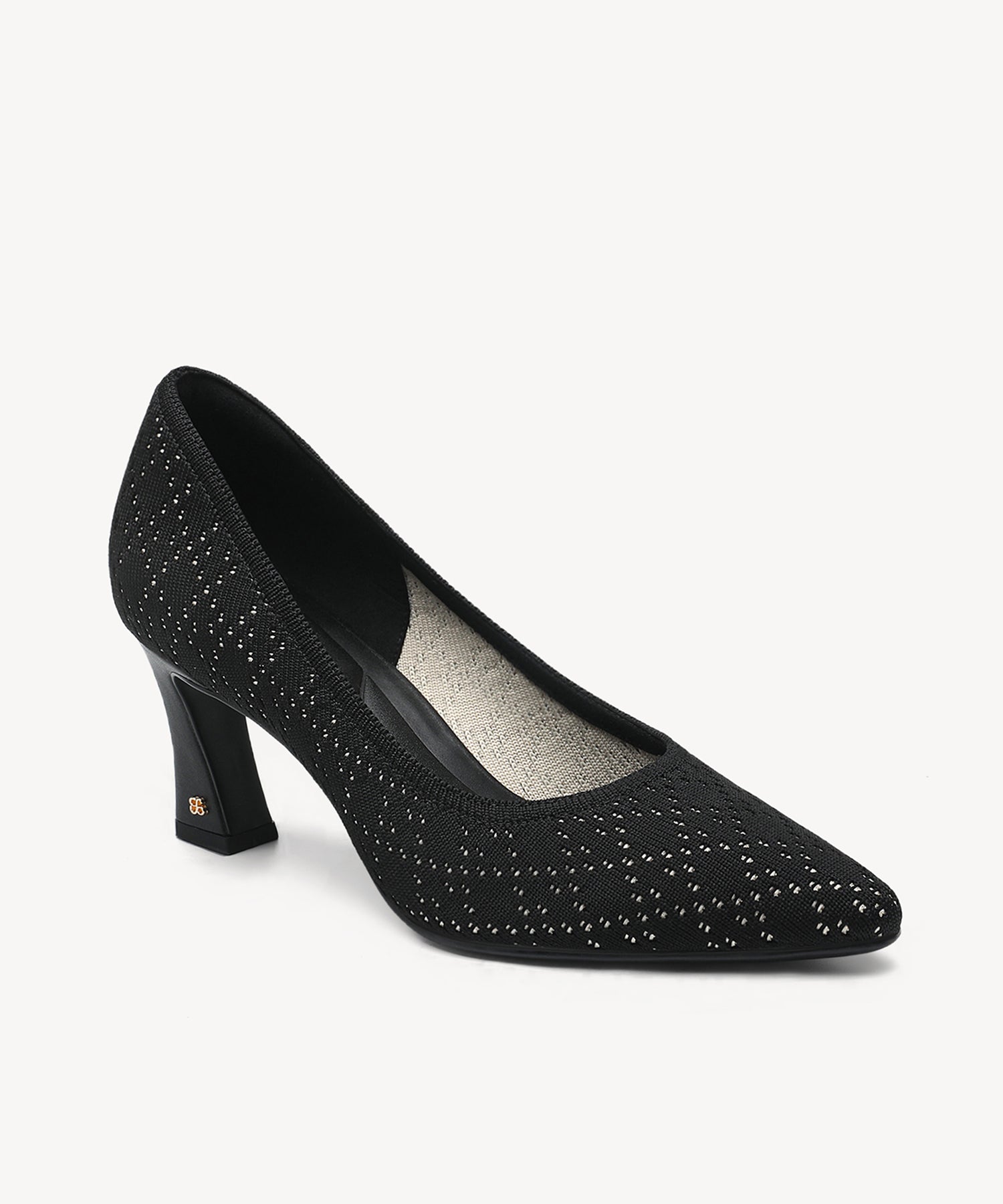SerenTouch Pointed Toe Heeled Pump - MoonNight / US 12 | EU 44 | UK 10