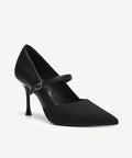 Bicolor Grace Pointed Toe Heeled Pump - Black / US 10 | EU 41.5 | UK 8