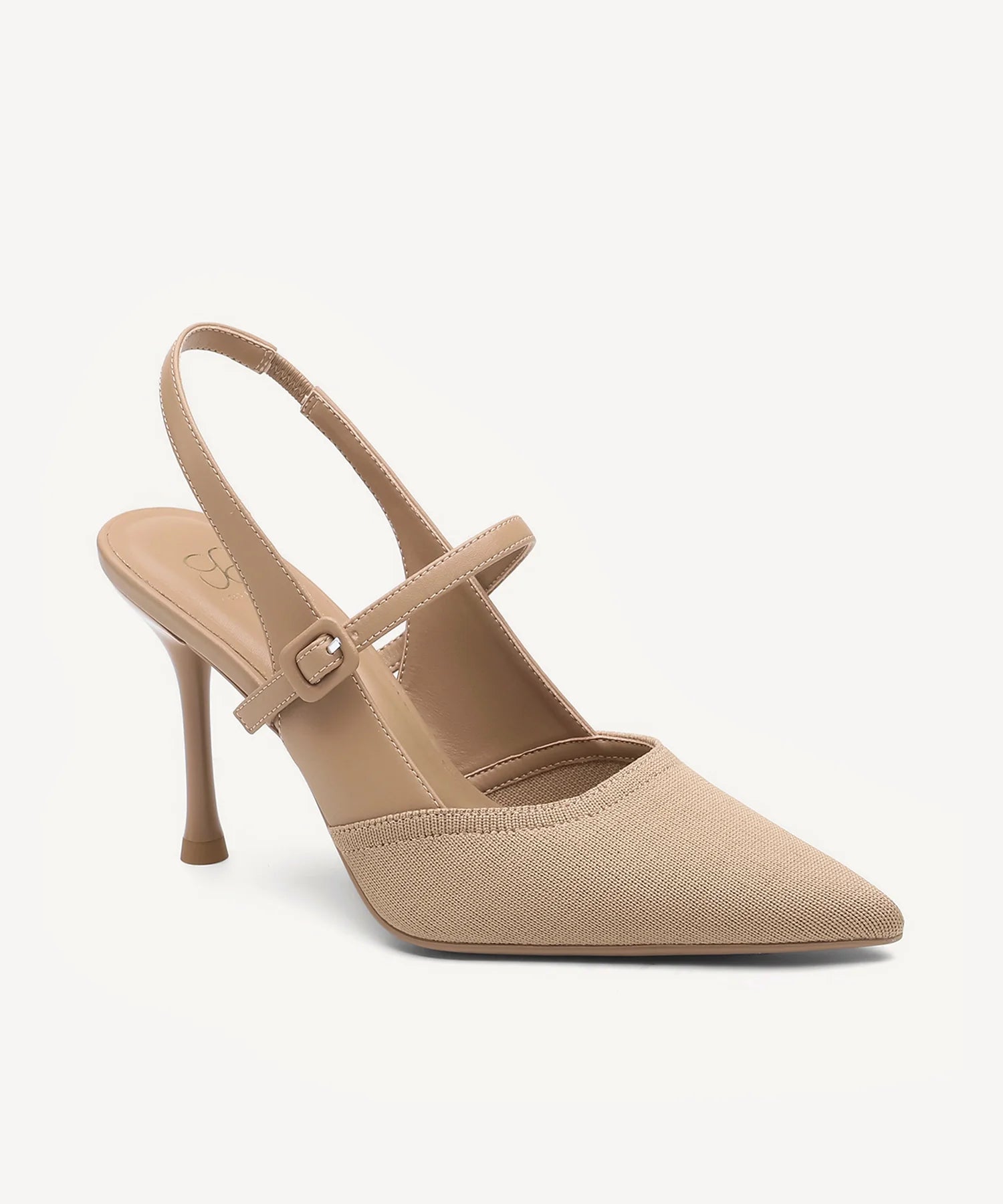 StrikeStep Elegant Stiletto Heeled Slingback - Nude / US 11 | EU 42.5 | UK 9