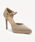 Spotlight Strapped Stiletto Pump - Deep Apricot / US 5 | EU 35 | UK 3