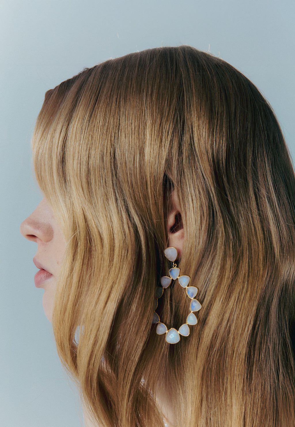 Pendientes Palmira Blancos