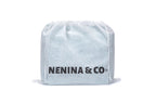 Bolso Maternal Dusty blue +Guardachupete Diamond + Cambiador de Regalo Nenina & Co