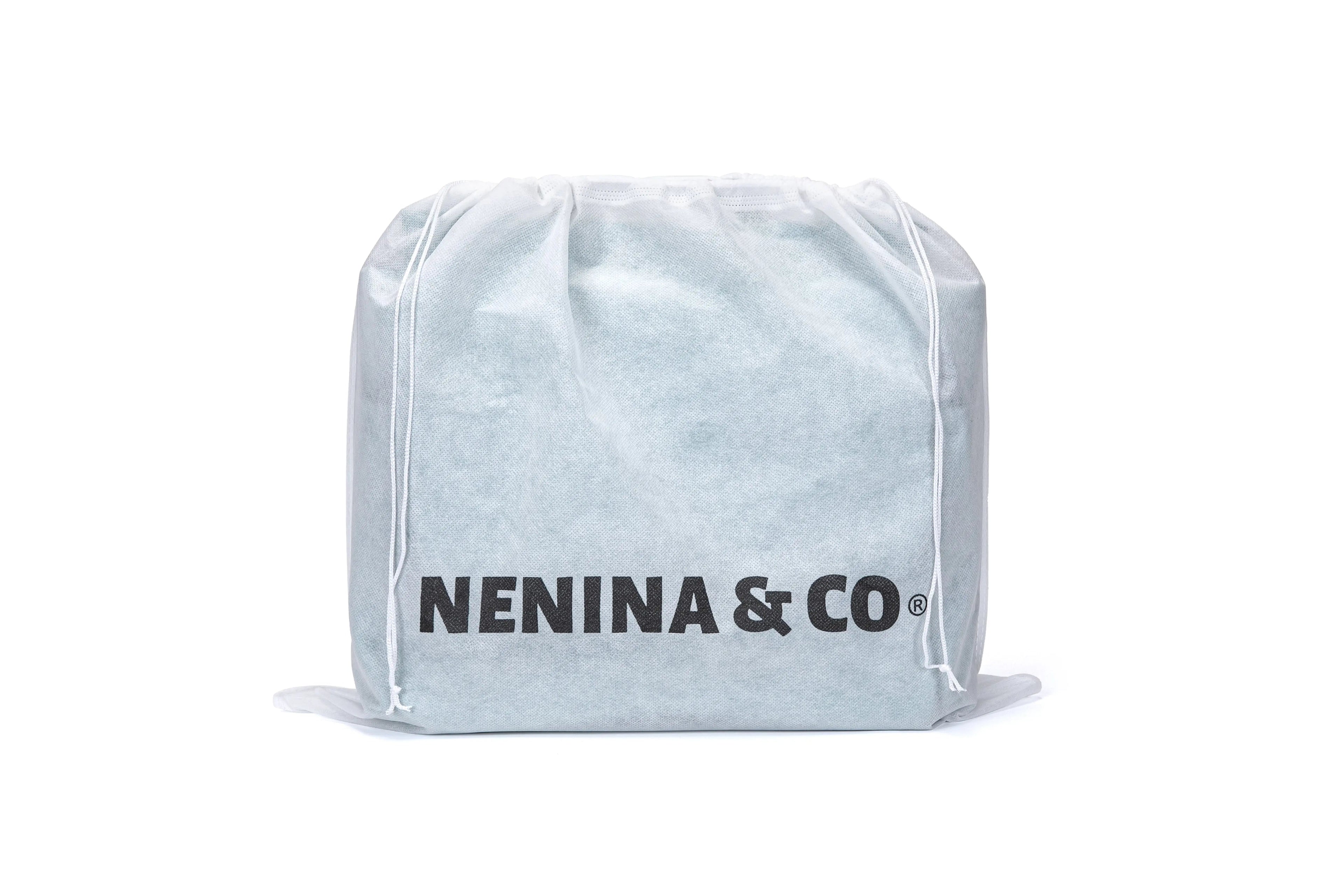 Bolso Maternal Dusty blue +Guardachupete Diamond + Cambiador de Regalo Nenina & Co