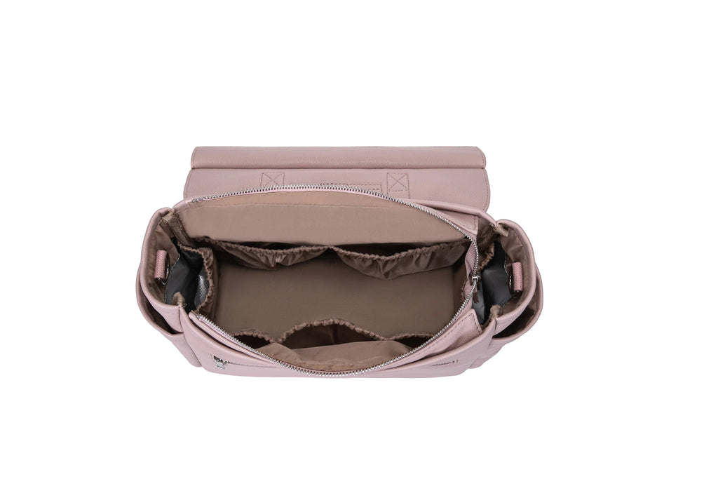 Bolso Maternal Rosa Pálido +Guardachupete Diamond + Cambiador de Regalo Nenina & Co