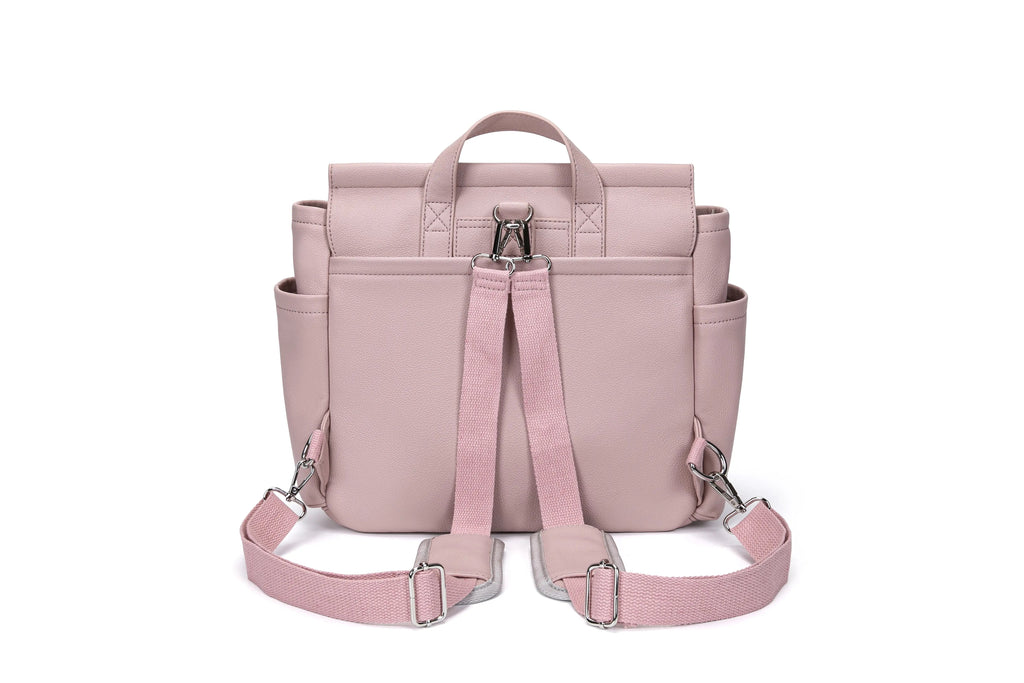 Bolso Maternal Rosa Pálido +Guardachupete Diamond + Cambiador de Regalo Nenina & Co