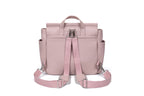 Bolso Maternal Rosa Pálido +Guardachupete Diamond + Cambiador de Regalo Nenina & Co