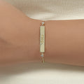 Guita Customize Bar Chain Bracelet