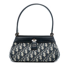 Oblique Canvas Key Shoulder Bag