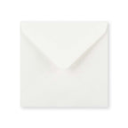 White lightweight laid envelope (90gsm) 130x130 mm