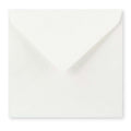 White lightweight laid envelope (90gsm) 155x155 mm