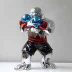 ArtZ® Urban Primate Boxing Gorilla Sculpture