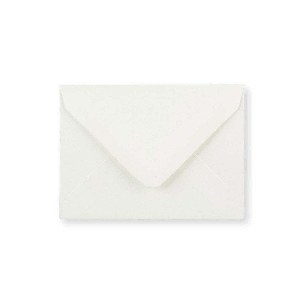 C7 White lightweight laid envelope 90gsm (82x113 mm)