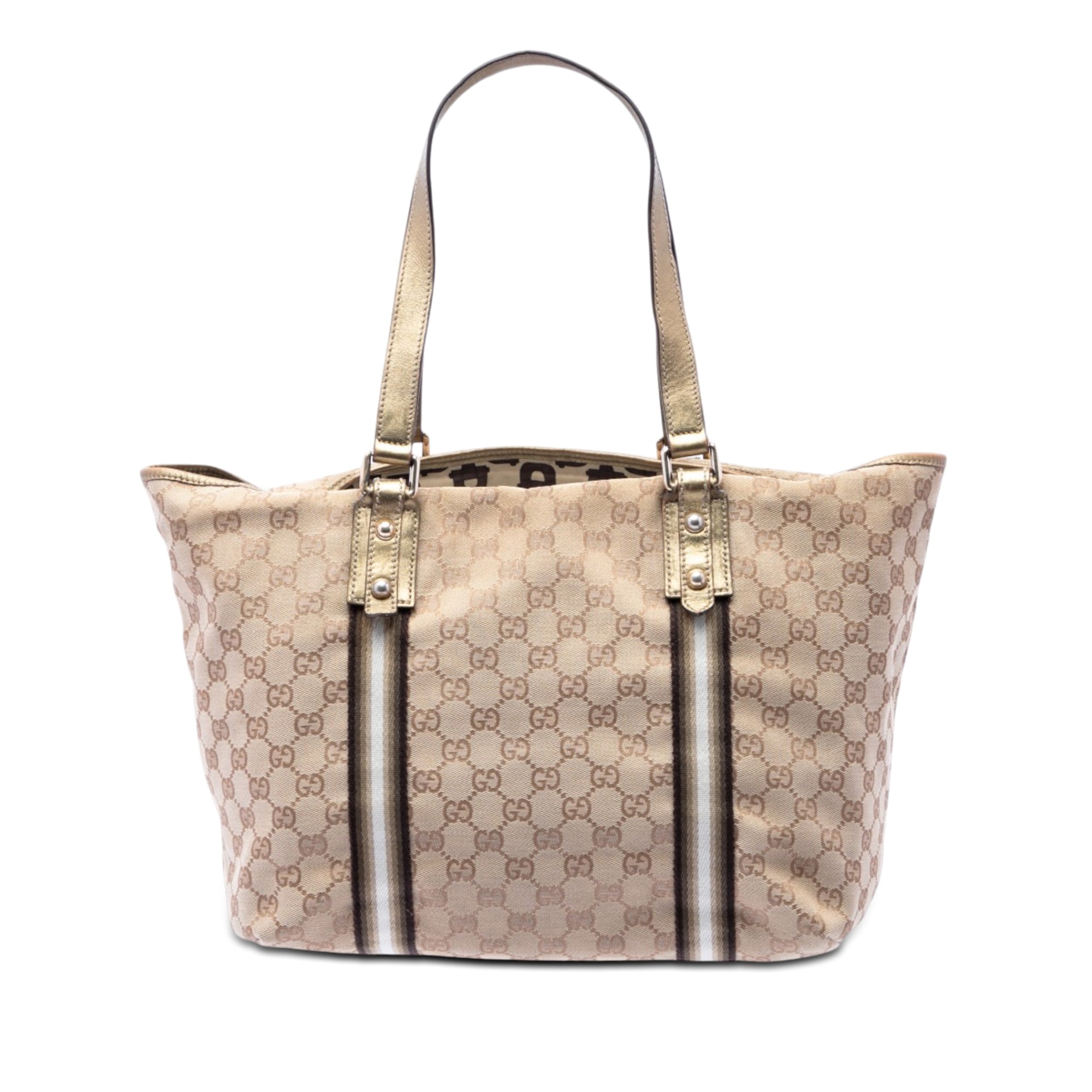 Large GG Canvas Jolicoeur Tote