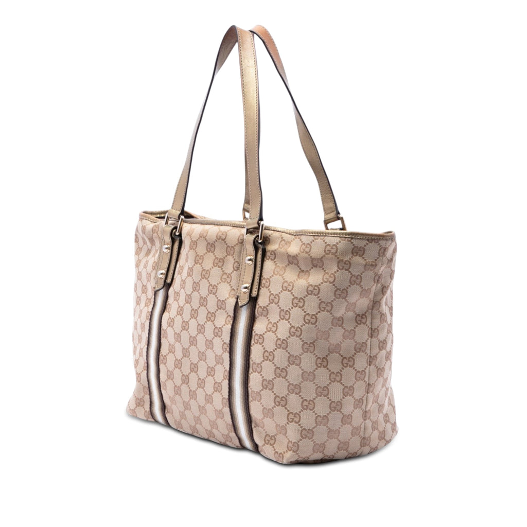 Large GG Canvas Jolicoeur Tote