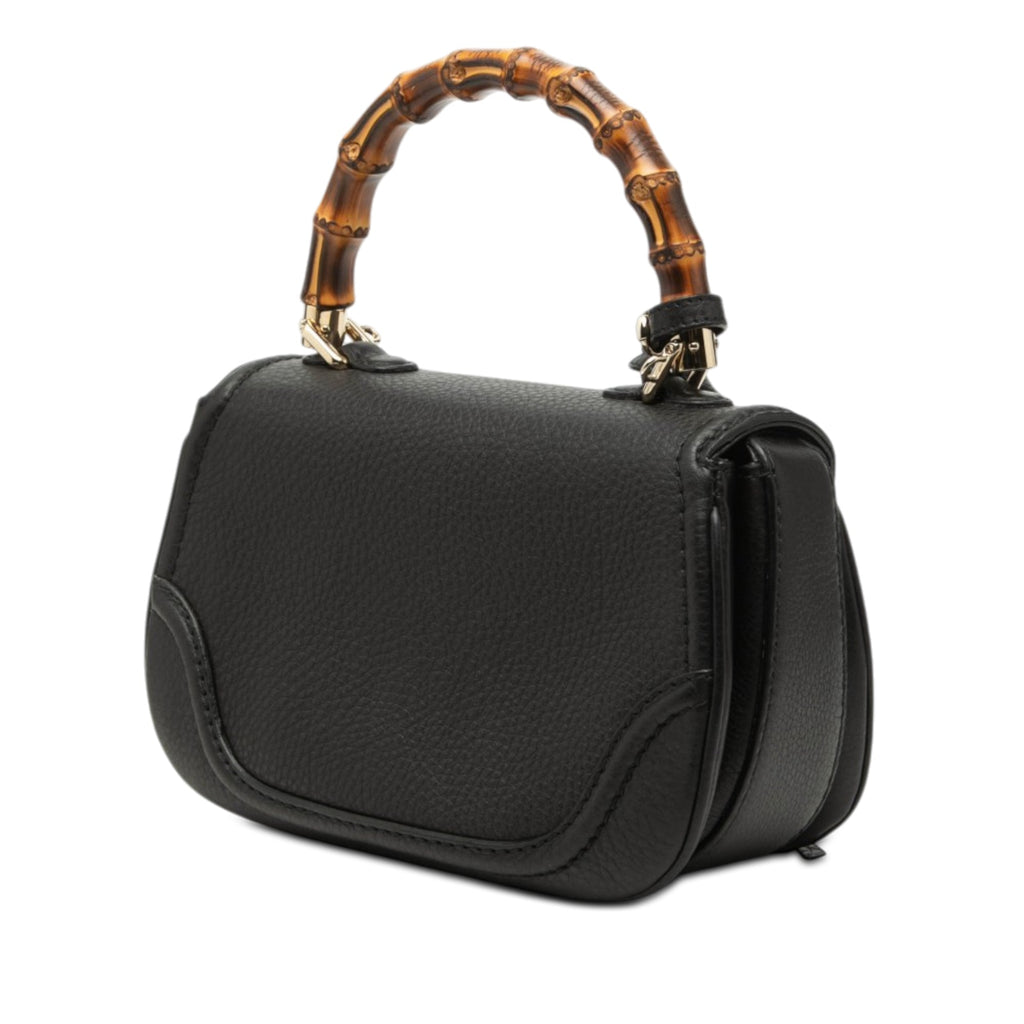 Small Leather New Bamboo Satchel