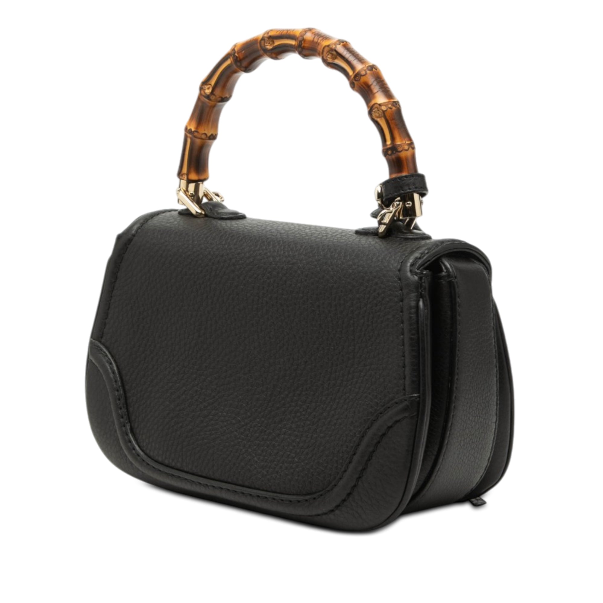 Small Leather New Bamboo Satchel