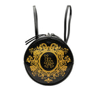 MLB Leather LA Angels Round Backpack