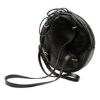 MLB Leather LA Angels Round Backpack