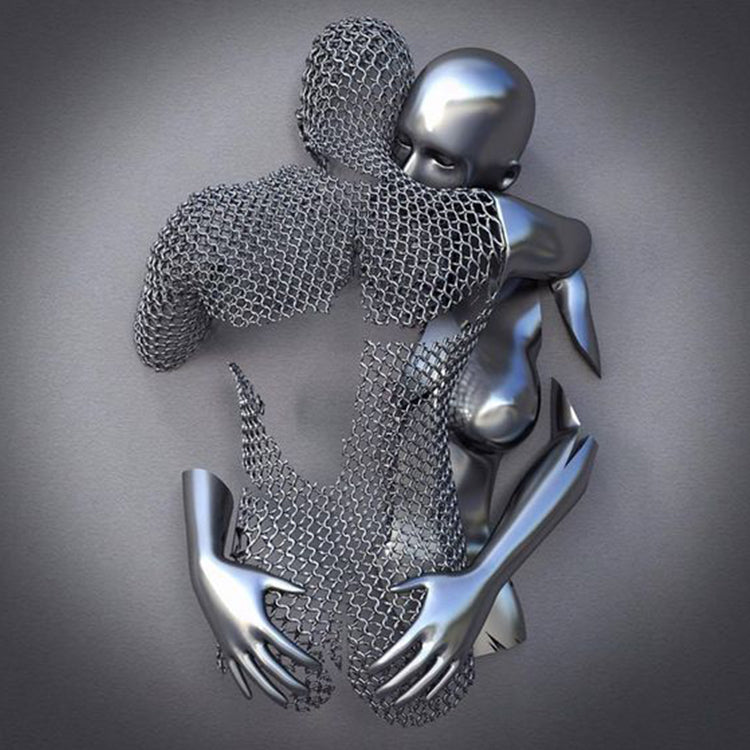 ArtZ® Emotions Stainless Steel Wall Sculptures