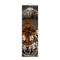 ArtZ® Heart Of A Warrior Samurai Paintings - Tiger / 9.8 inch by 31.5 inch (25x80cm)