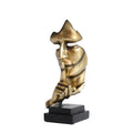 ArtZ® Face Statue - Gold