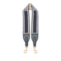 Embroidered Canvas Bag Strap