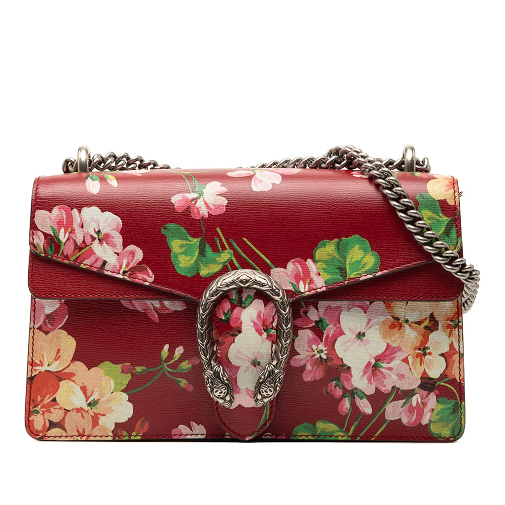 Medium Calfskin Blooms Dionysus Shoulder Bag