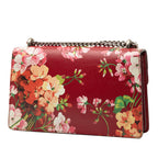 Medium Calfskin Blooms Dionysus Shoulder Bag