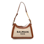 Canvas B Army Logo Shoulder Bag
