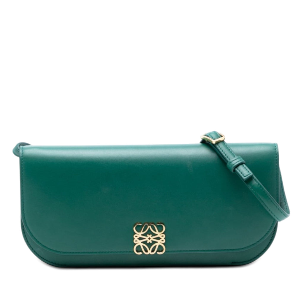 Smooth Leather Goya Long Shoulder Bag