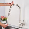 Klaus Smart Touch Kitchen Faucet - Brushed Nickel