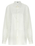 Loewe Cotton Twill Shirt — Cream