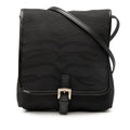 Zebra Printed Canvas Crossbody