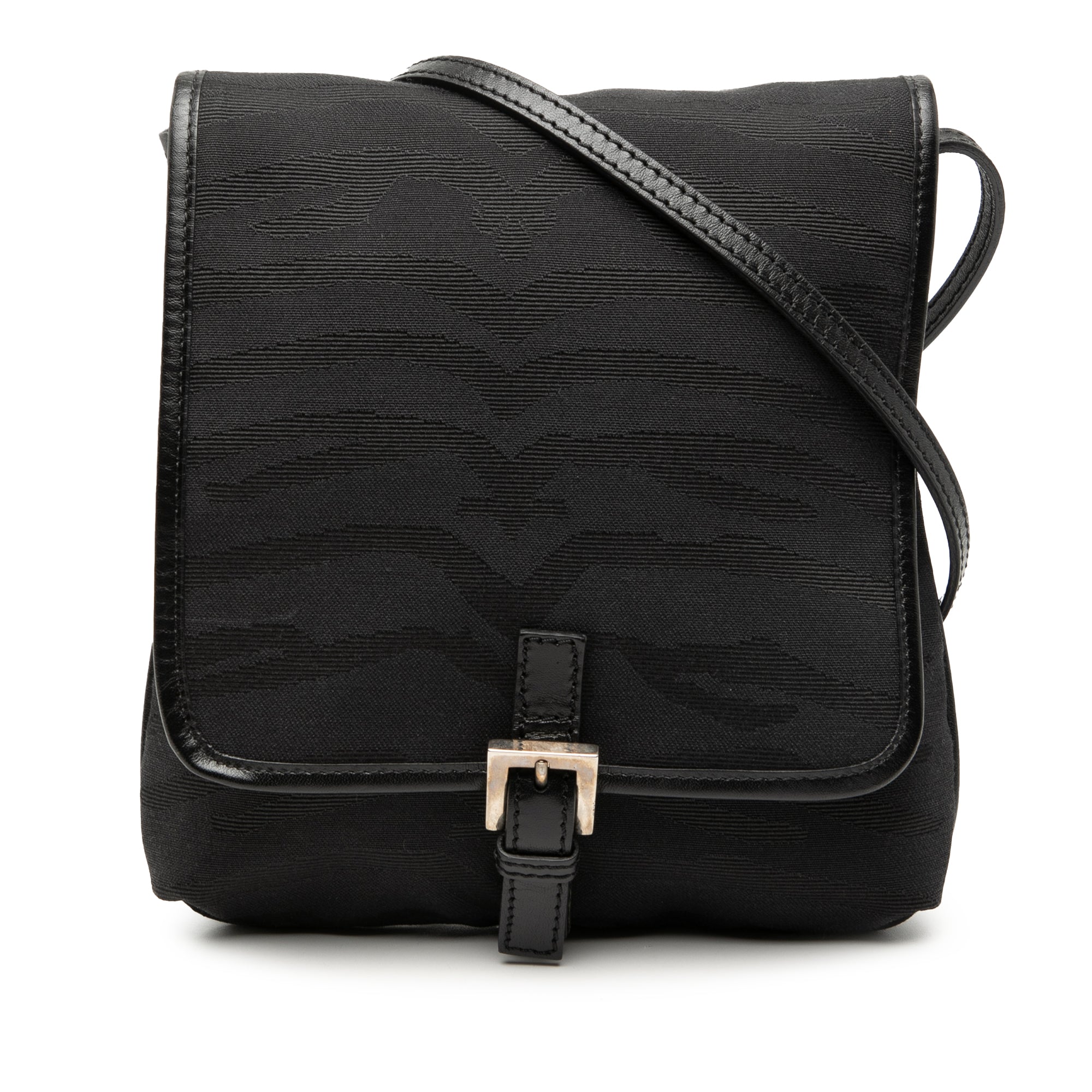 Zebra Printed Canvas Crossbody