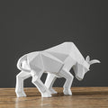 ArtZ® Nordic Bull Sculpture - White