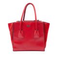 Small Glace Calf Twin Pocket Satchel