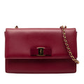Medium Leather Vara Ginny Crossbody