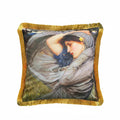 Vintage Oil Painting Lady Double-Sided Cushion Cover