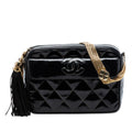 CC Quilted Patent Camera Bag