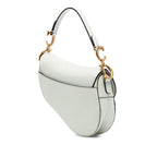 Mini Grained Calfskin Saddle Bag